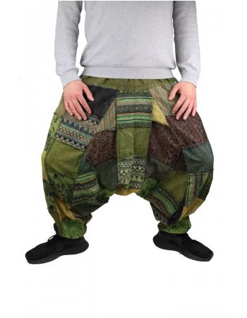 Patchworkowe szarawary z Nepalu (LKT 174 GR)