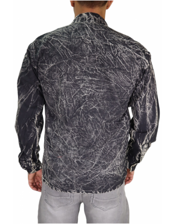 Koszula konopno-bawełniana zapinana na guziki NEPAL STONEWASHED (LKK 264 B)