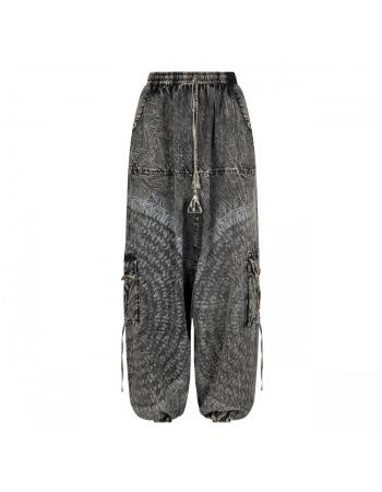SPODNIE SZARAWARY WYKONANE W NEPALU "EVEREST ELEGANCE TROUSERS" (LKT 07 B)